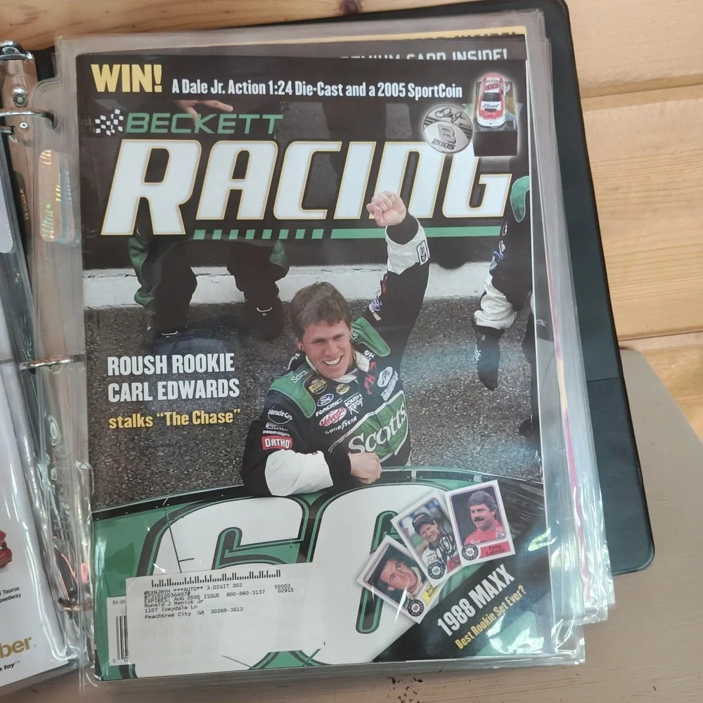 Vintage Beckett Racing Magazine June 2005 Near Mint Protective Sleeved